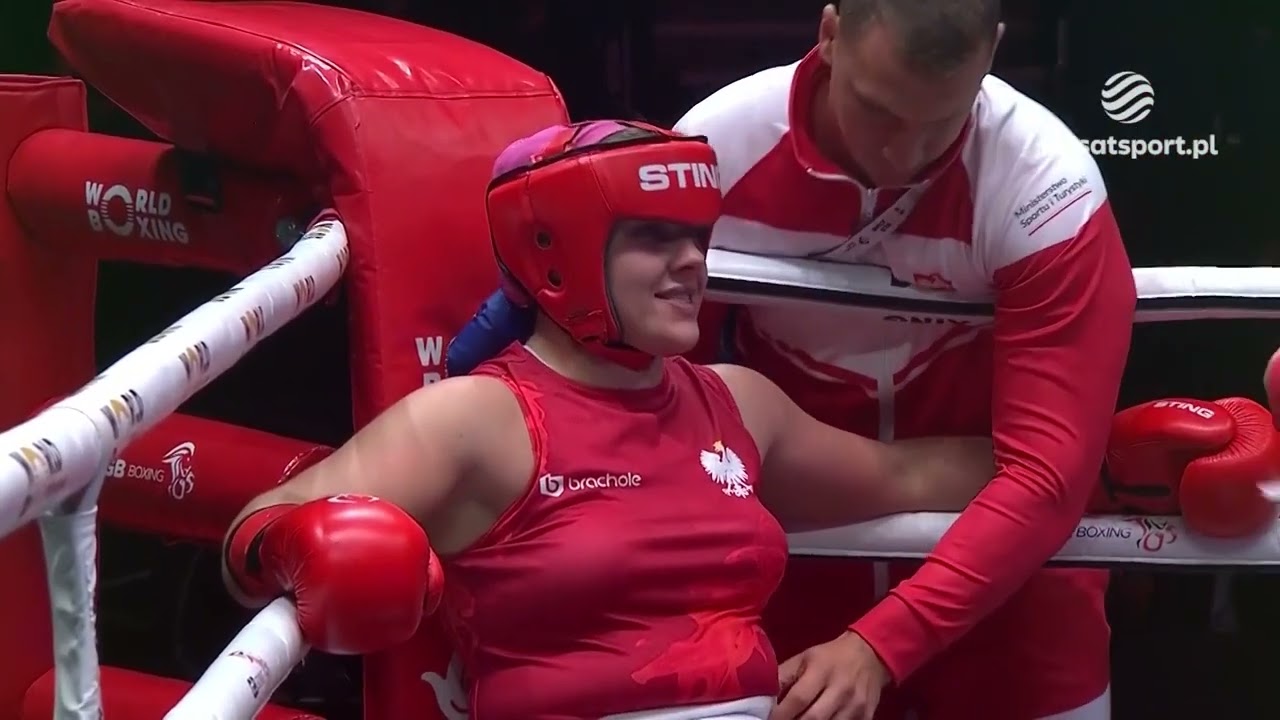 SKRÓT WALKI: AGATA KACZMARSKA - JELDANA TALIPOWA | MŚ W BOKSIE