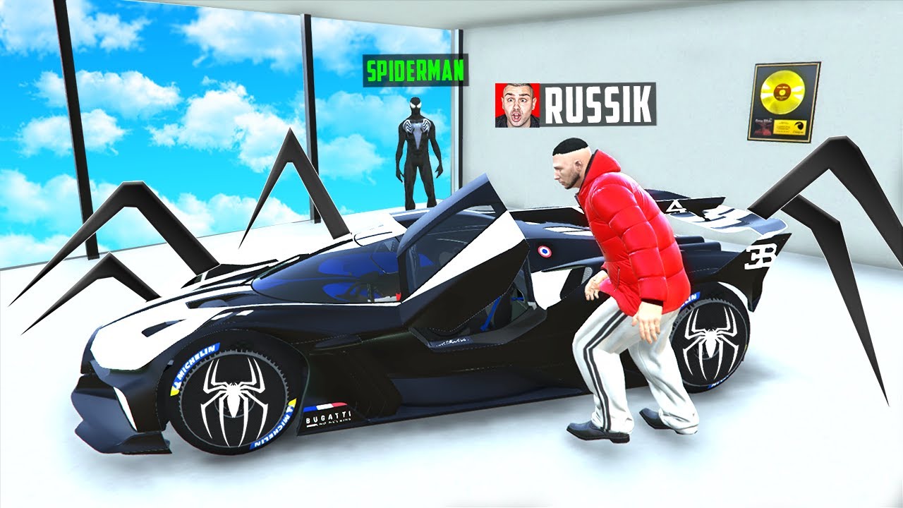 ich KLAUE SPIDERMAN.EXE AUTO in GTA 5 RP!