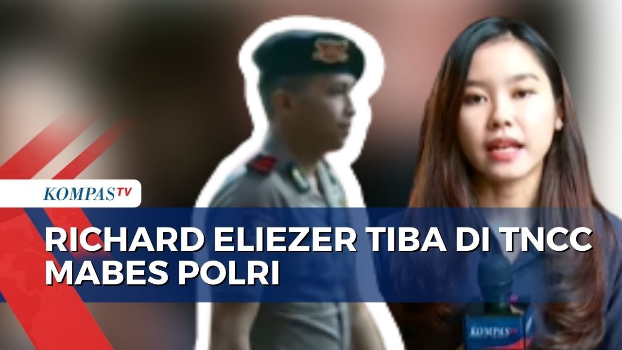 Tiba di TNCC Mabes Polri, Begini Penampilan Eliezer Kenakan Seragam Dinas Lengkap!