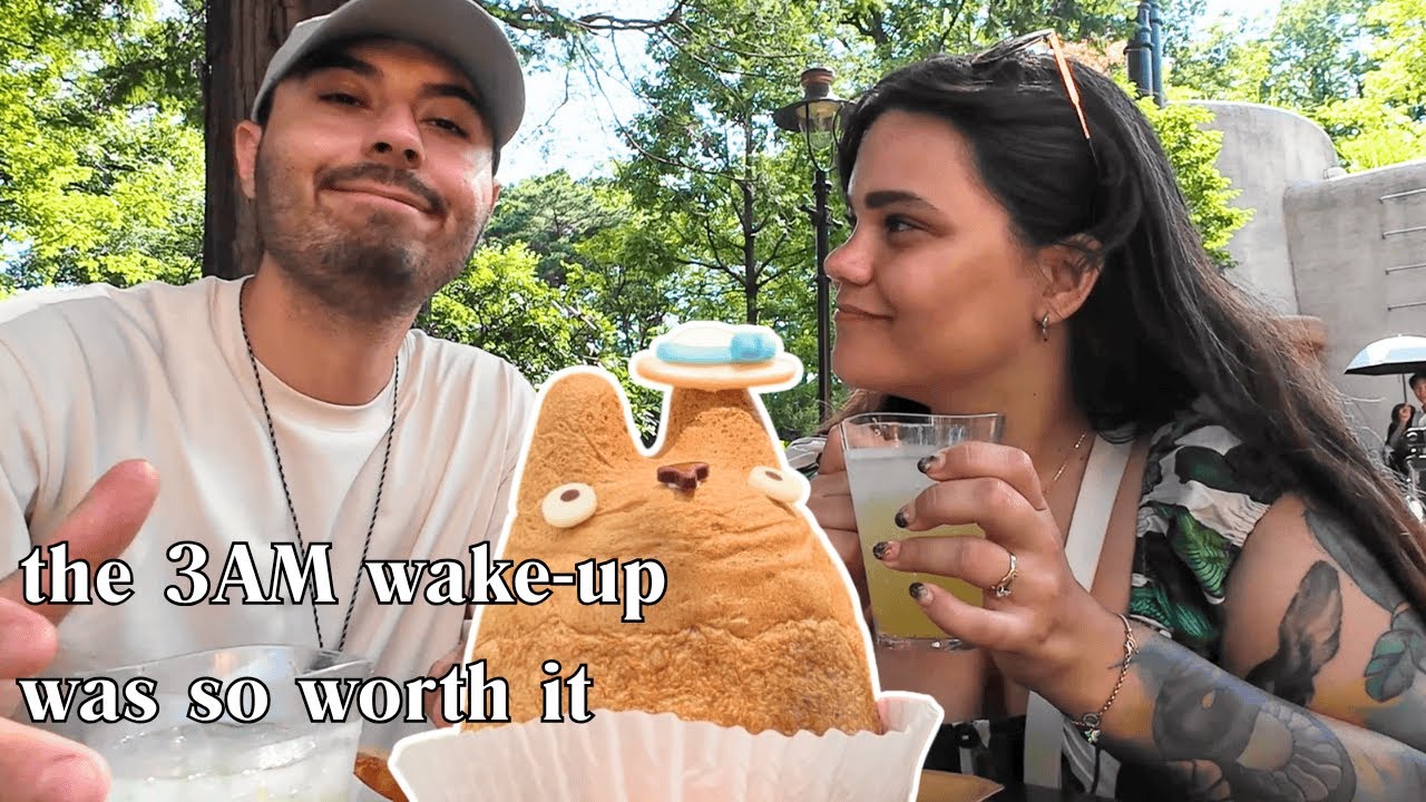 Ghibli Museum, Totoro Cream Puffs & Ghibli Haul (Tokyo Vlog #1)