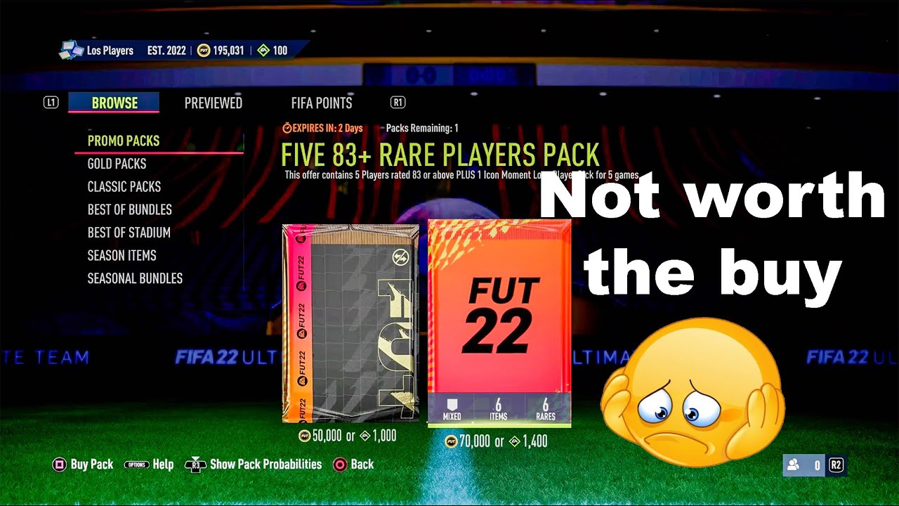 FIFA 22 Two Promo Packs
