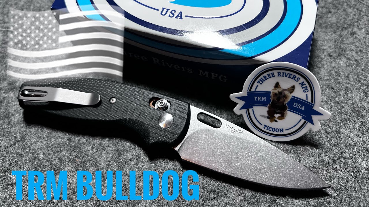 Picking My New Crossbar Lock Knife Part 1 - Unboxing The TRM ( Three Rivers MFG ) Bulldog