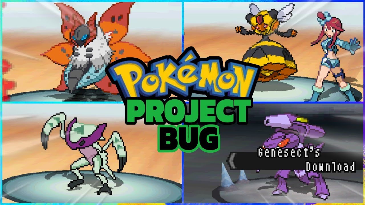 Pokemon Project Bug Hack Rom NDS &iexcl;Juega Una Divertida Aventura Con Pokemon De Tipo Bicho!
