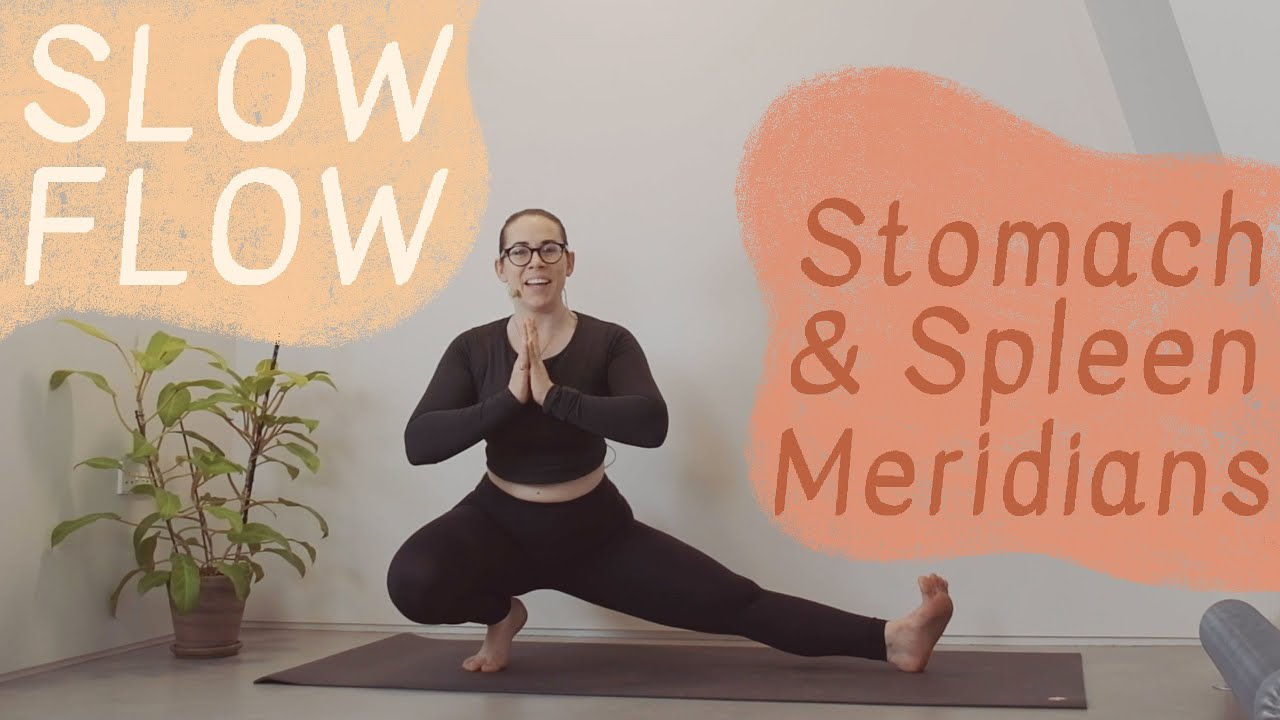 SLOW FLOW: Stomach & Spleen Meridians | 35-Minute All Levels Yang to Yin Yoga with Oceana Mariani