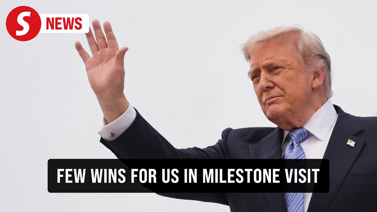 Trump wraps up China visit, leaves Beijing