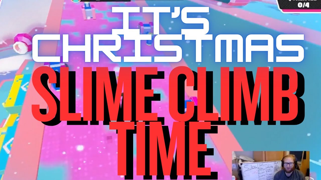 Fall Guys Custom Map | Course | (IT'S CHRISTMAS) SLIME CLIMB TIME | 560