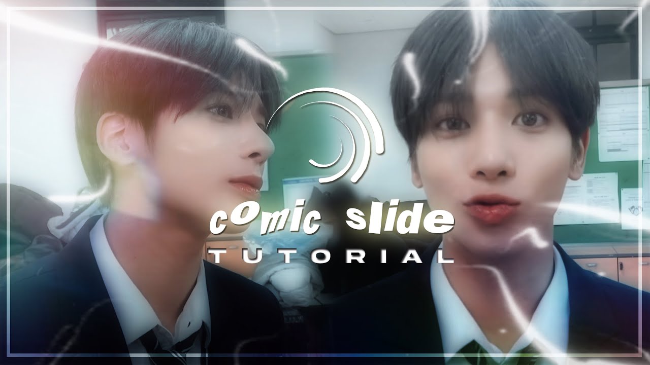 comic slide tutorial | alight motion