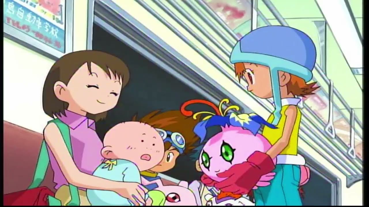 Digimon Season 1 ~ Baby Annoys Yokomon