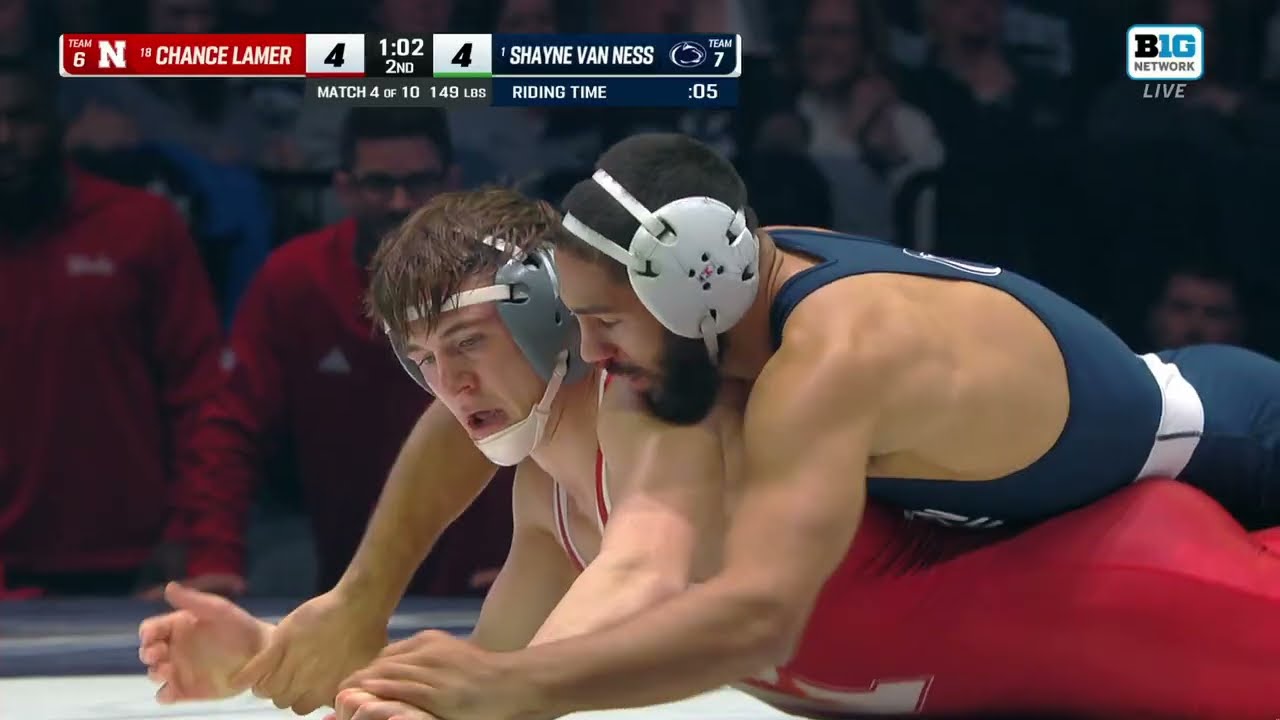 149 lbs: Nebraska's Chance Lamer vs. Penn State's Shayne Van Ness | Penn State Wrestling