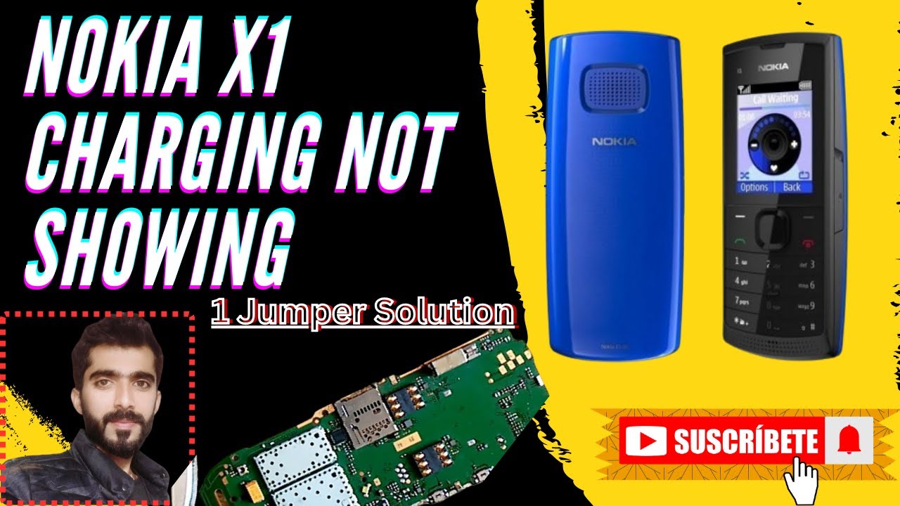 Nokia X1 not charging not charging showing one jumper 100% solution