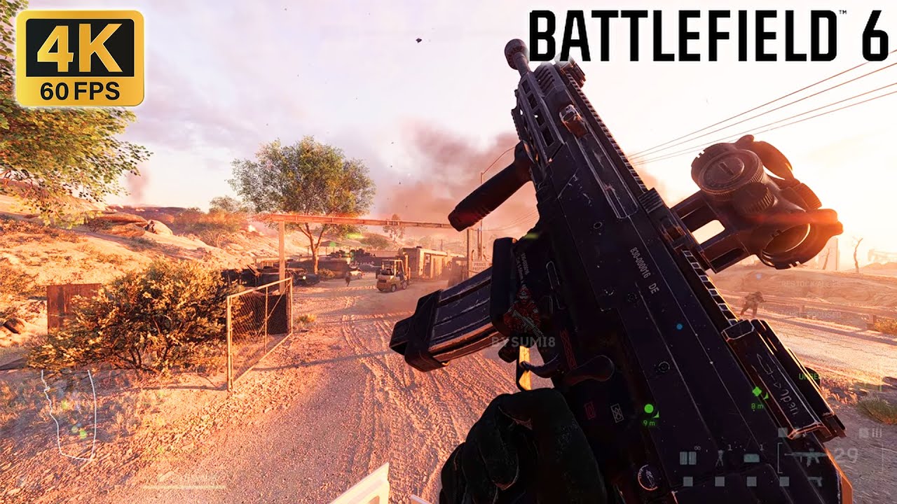 Battlefield 6: Team Deathmatch Blackwell Fields | [4K] (No Commentary)