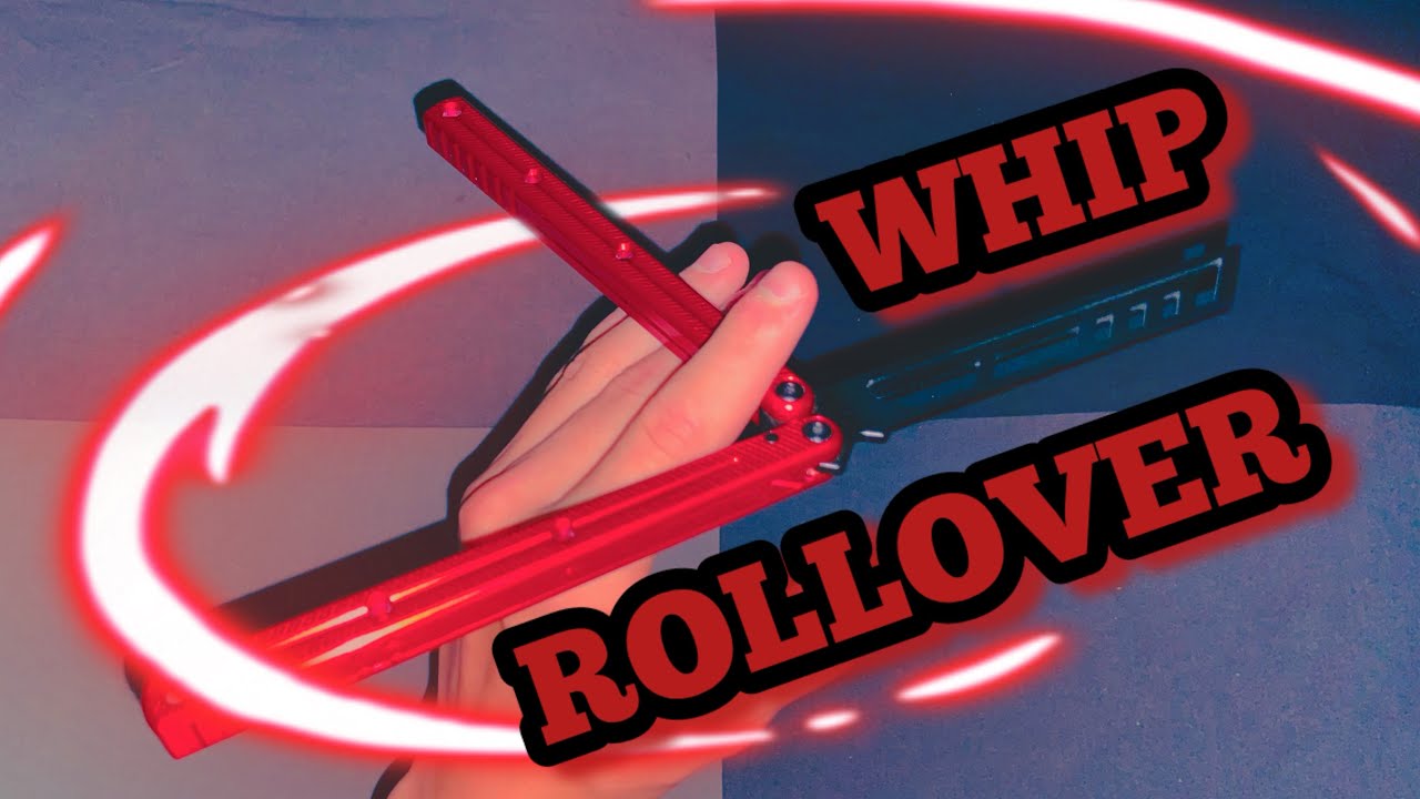 Whip Rollover Tutorial | EASY BUTTERFLY KNIFE TRICK