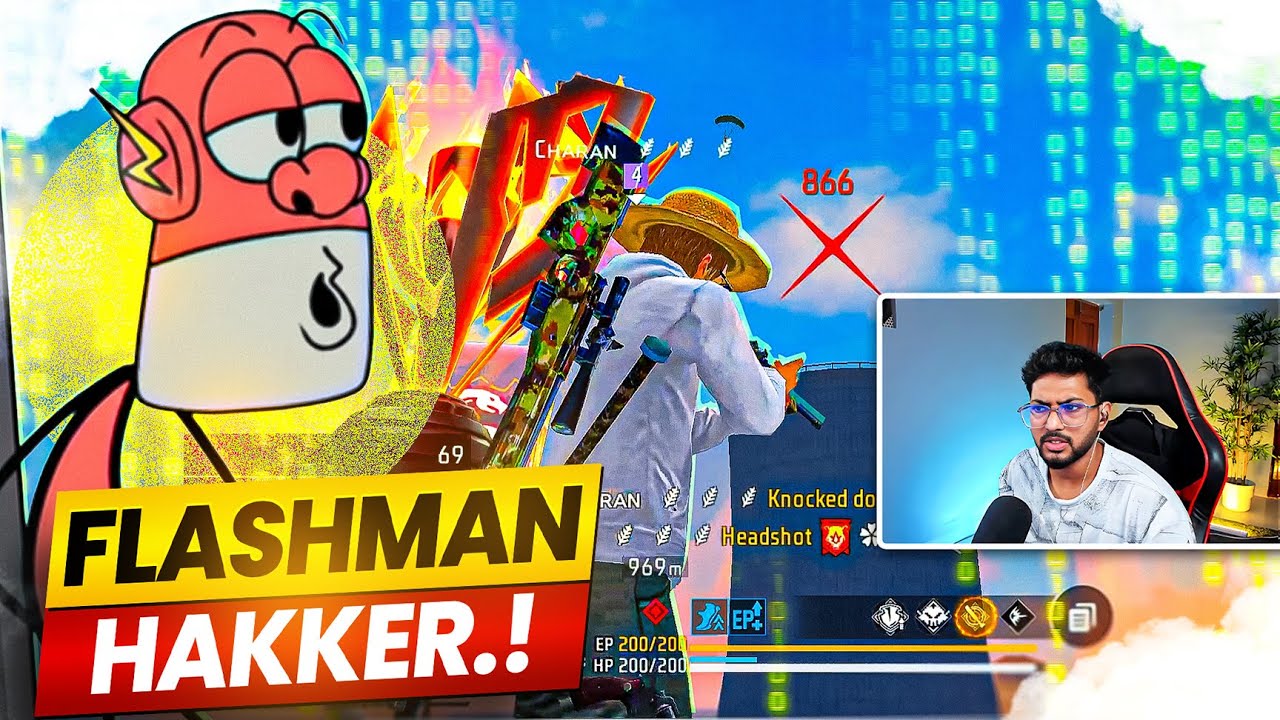BR Rank Push Lo Double Sniper Hakker 🤐 Faster Than Flashman 😭 - Free Fire Telugu - TEAM MBG