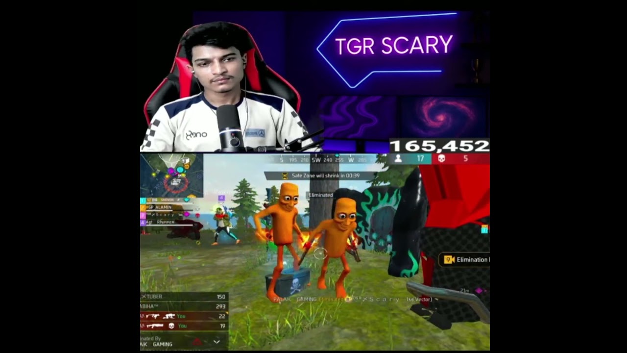 Scary Gaming Vs Palak Gaming 😱 New Bundle Double Victor Challenge 💀 #freefire #ff #palakgaming