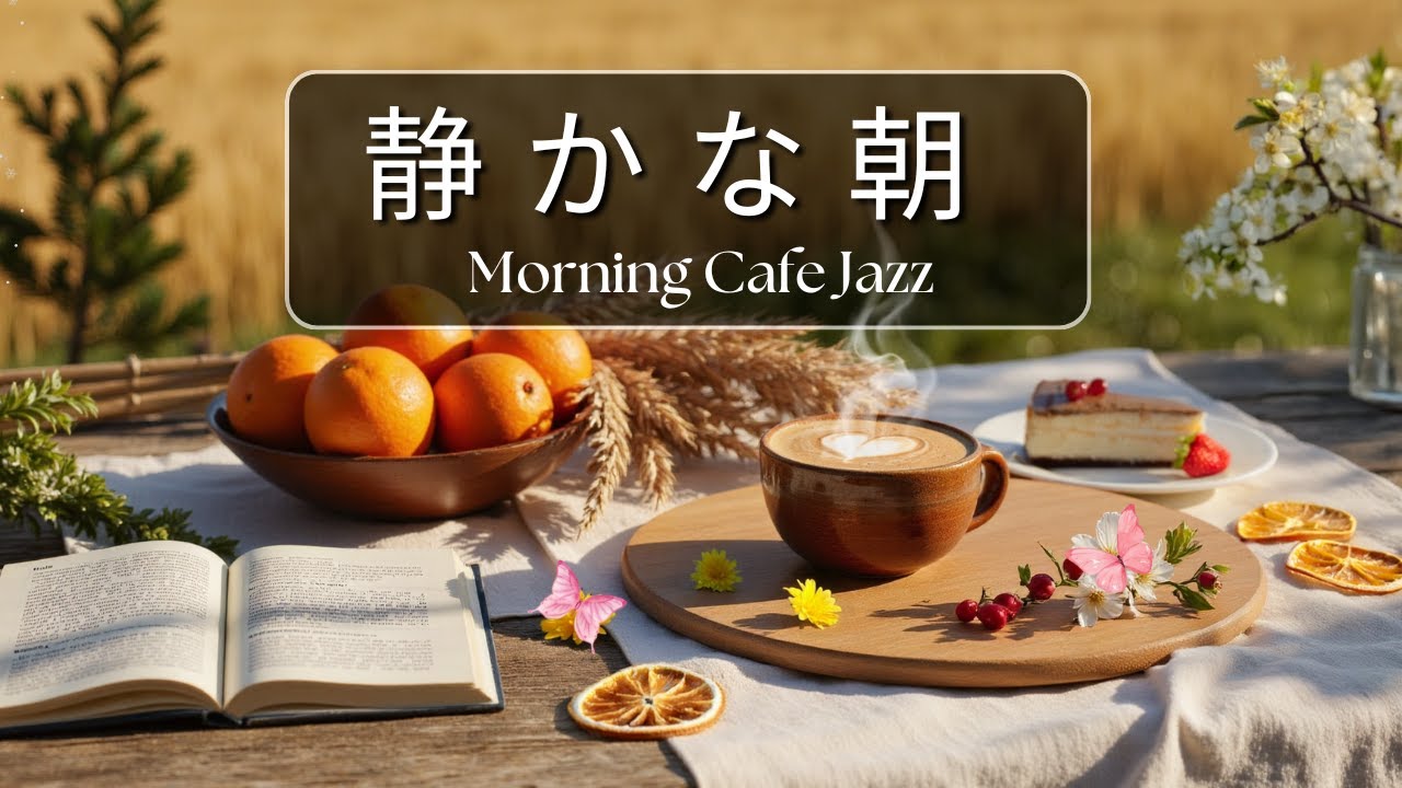 【朝カフェBGM】静かな朝のコーヒータイム ☕｜Relaxing Jazz & Bossa Nova for Study & Work