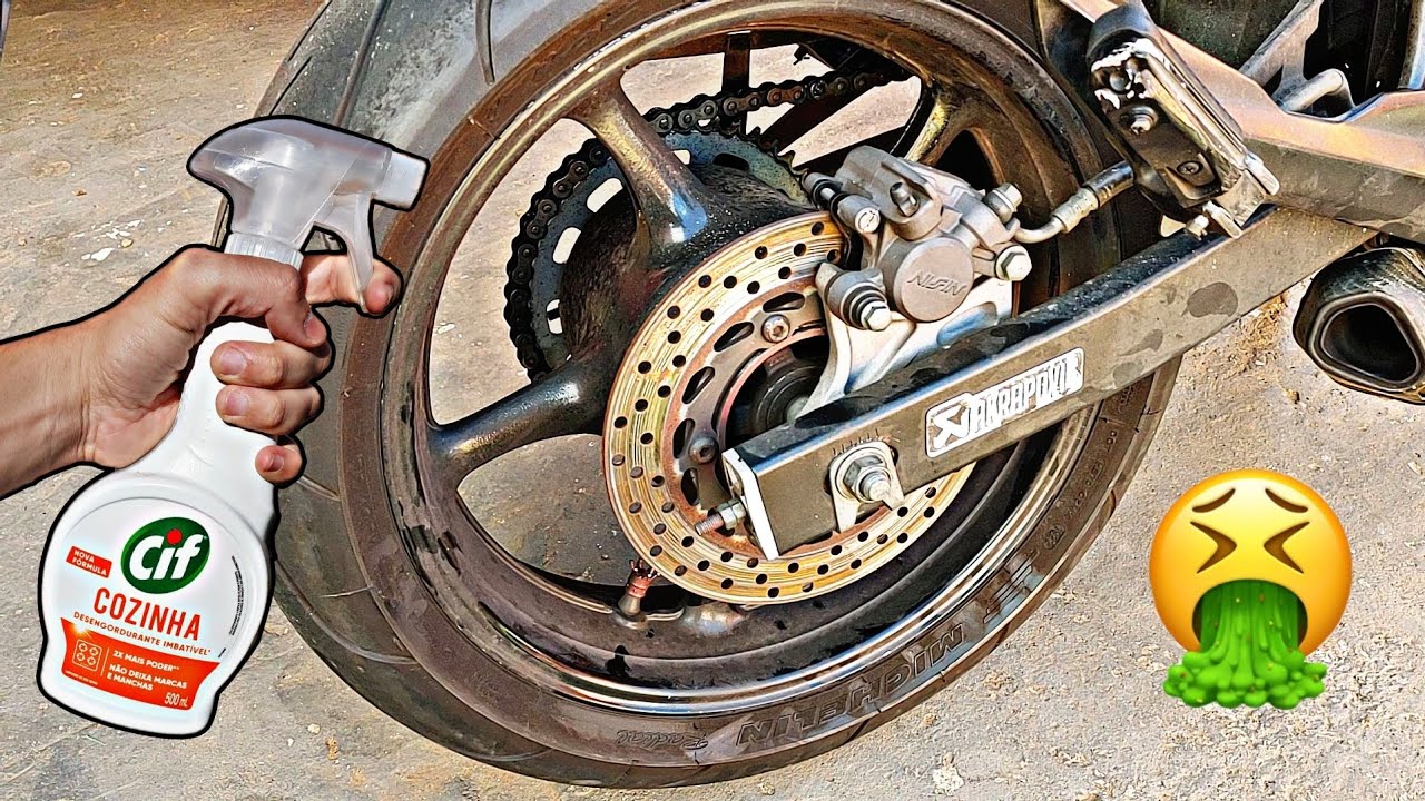 COMO LIMPAR RODA DE MOTO