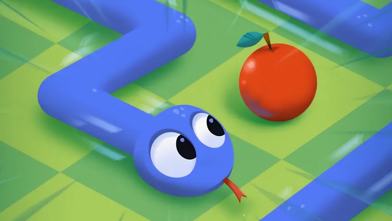 playing Google snake game