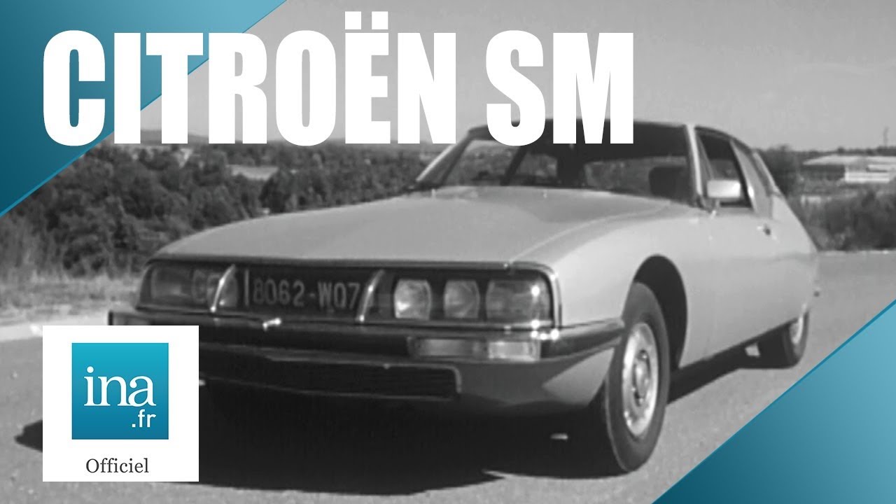 1970 : Voici la Citroën SM | Archive INA