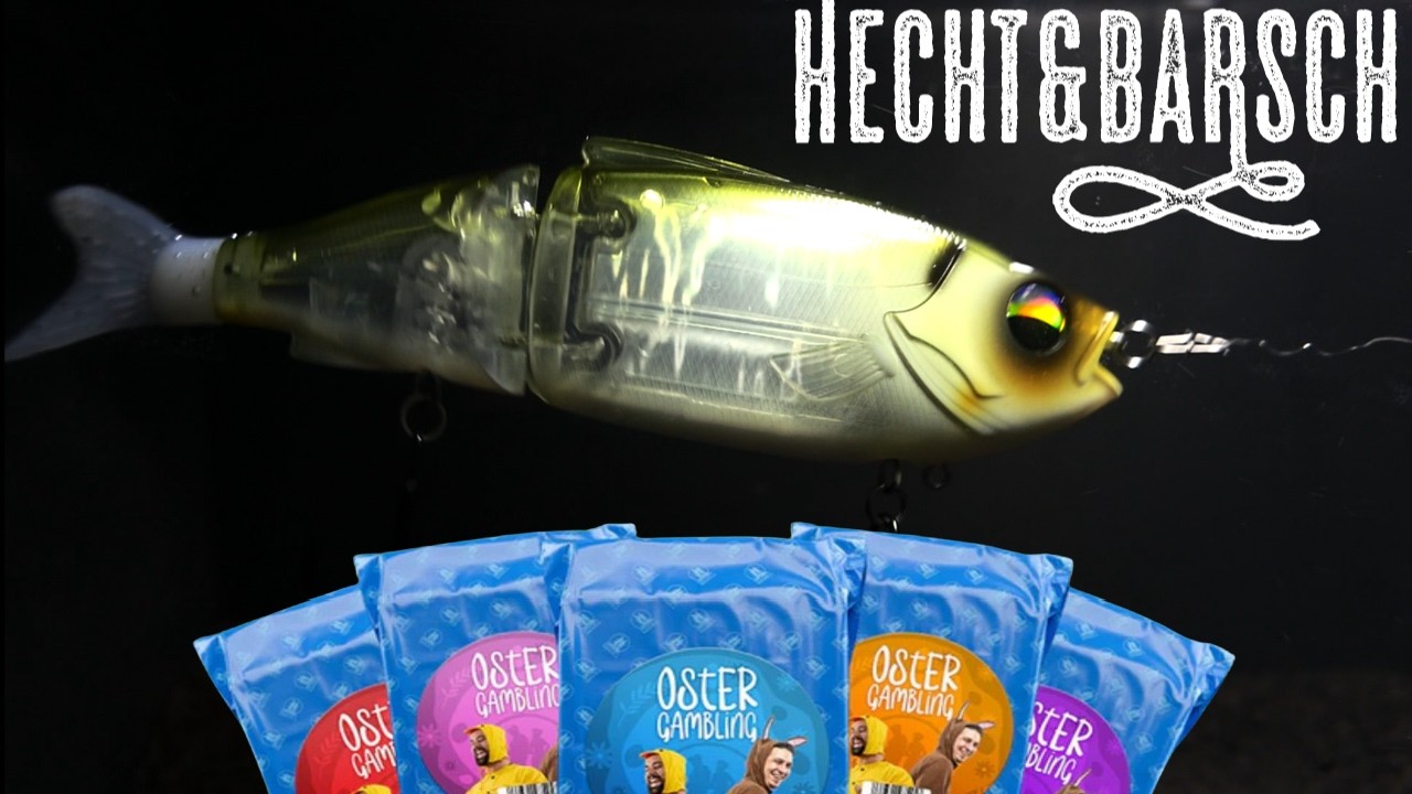 Besser als Lure Drop? 2x Oster T&uuml;te Hecht & Barsch 2026 Wasser-UV-Test