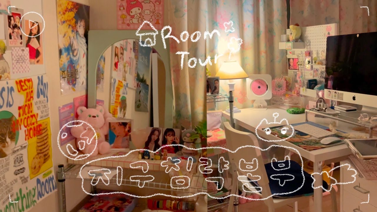 [Япония] Я шаман, живущий в квартире рядом со зданием ES | Видеоблог Room Tour Desk Tour Комната ...