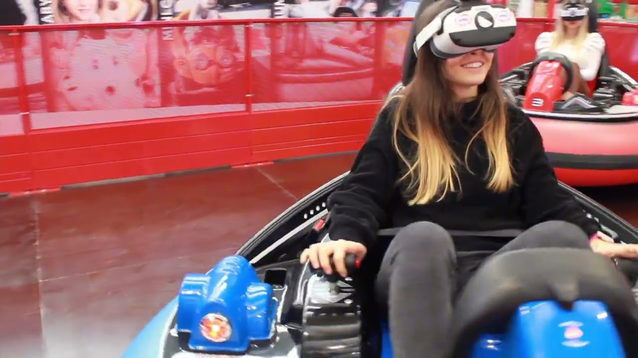 VR Battery Powered Bumper Cars from SPREE Interactive and Eurogames