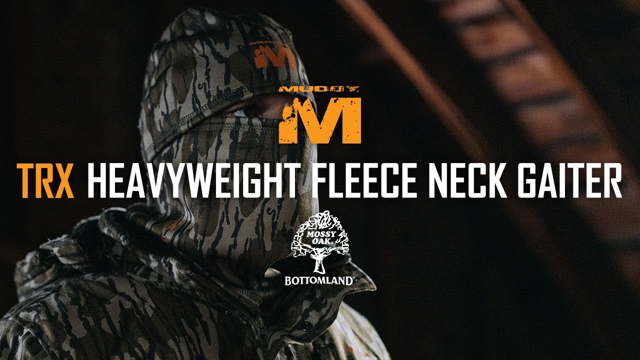 Muddy TRX Heavyweight Fleece Neck Gaiter - Mossy Oak Bottomland