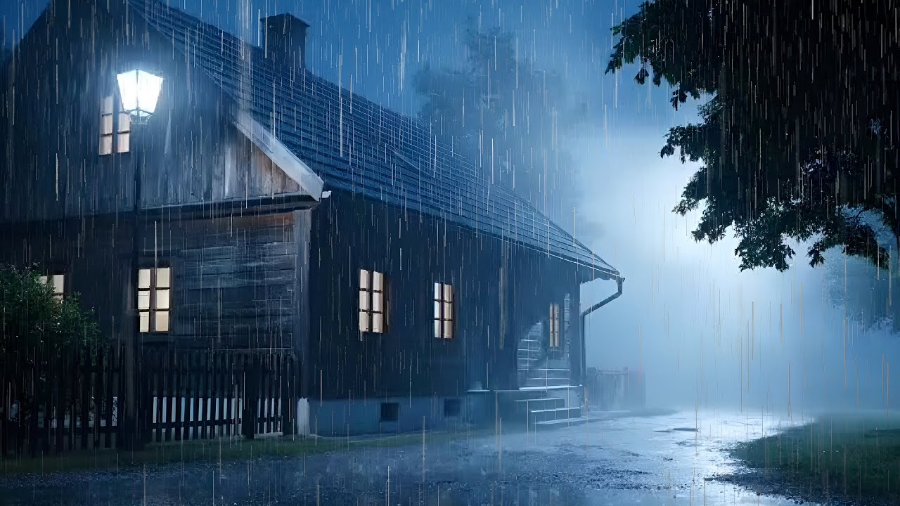 Rain Sounds for Sleep – Relaxing Rain to Fall Asleep Fast 🌙