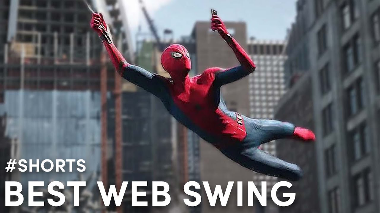 Who has the Best Spider-Man Web Swing? #Shorts