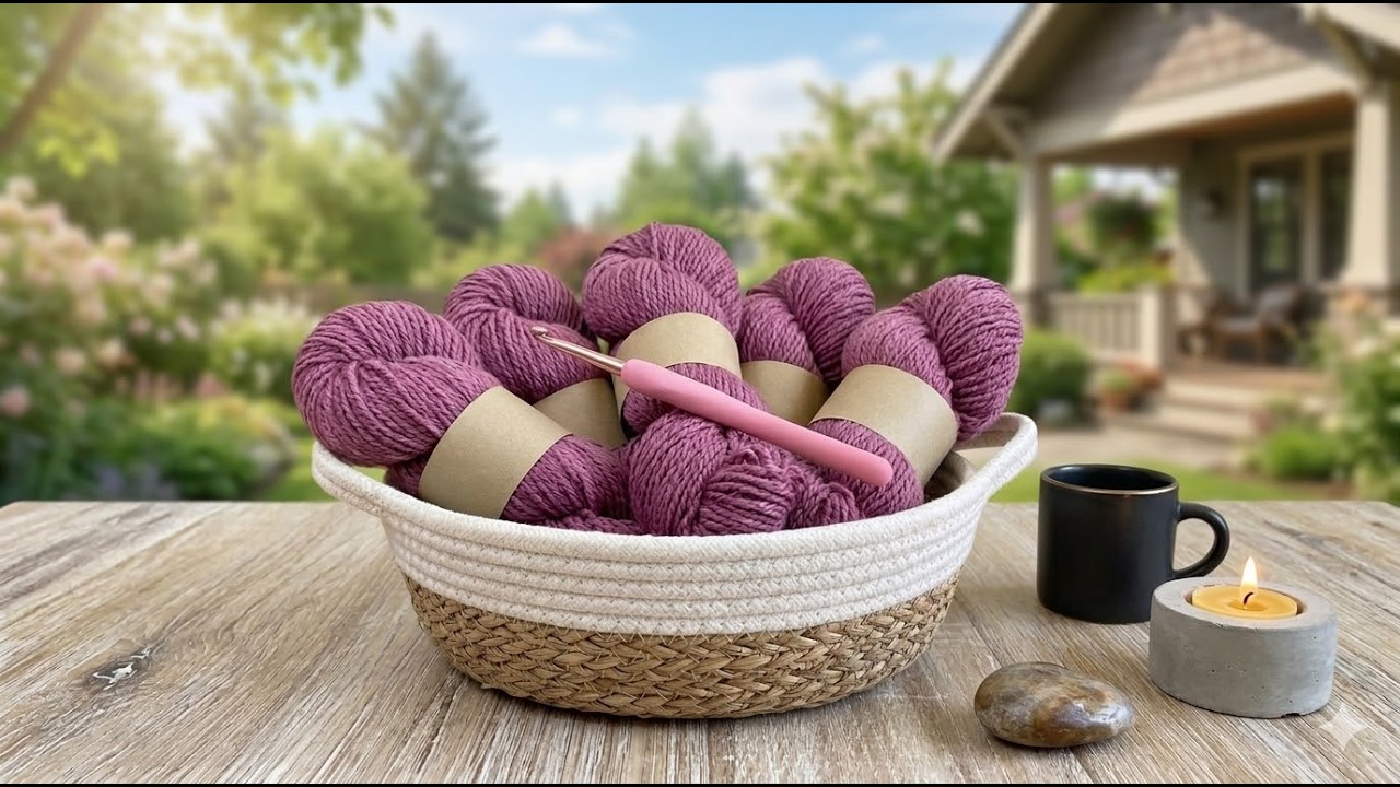 NEW CROCHET STITCH PATTERN! EASY LATTICE DESIGN YOU’LL LOVE! 🧶