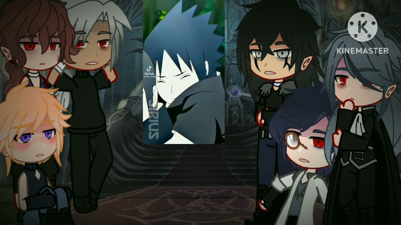 Dark fall react to Leon's kid as Uchiha Sasuke (1/1)