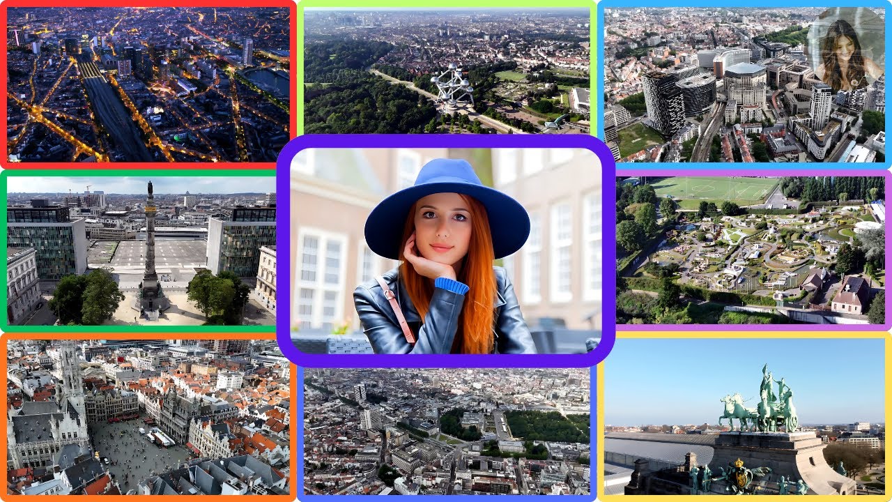 The best aerial views of Brussels (Belgium) in 4K!