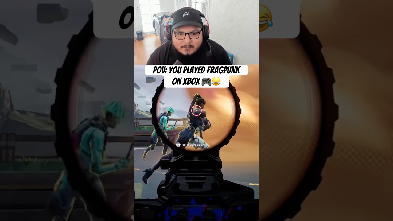 POV: ТЫ ИГРАЛ ВО FRAGPUNK НА XBOX 🎮😂 #fragpunk