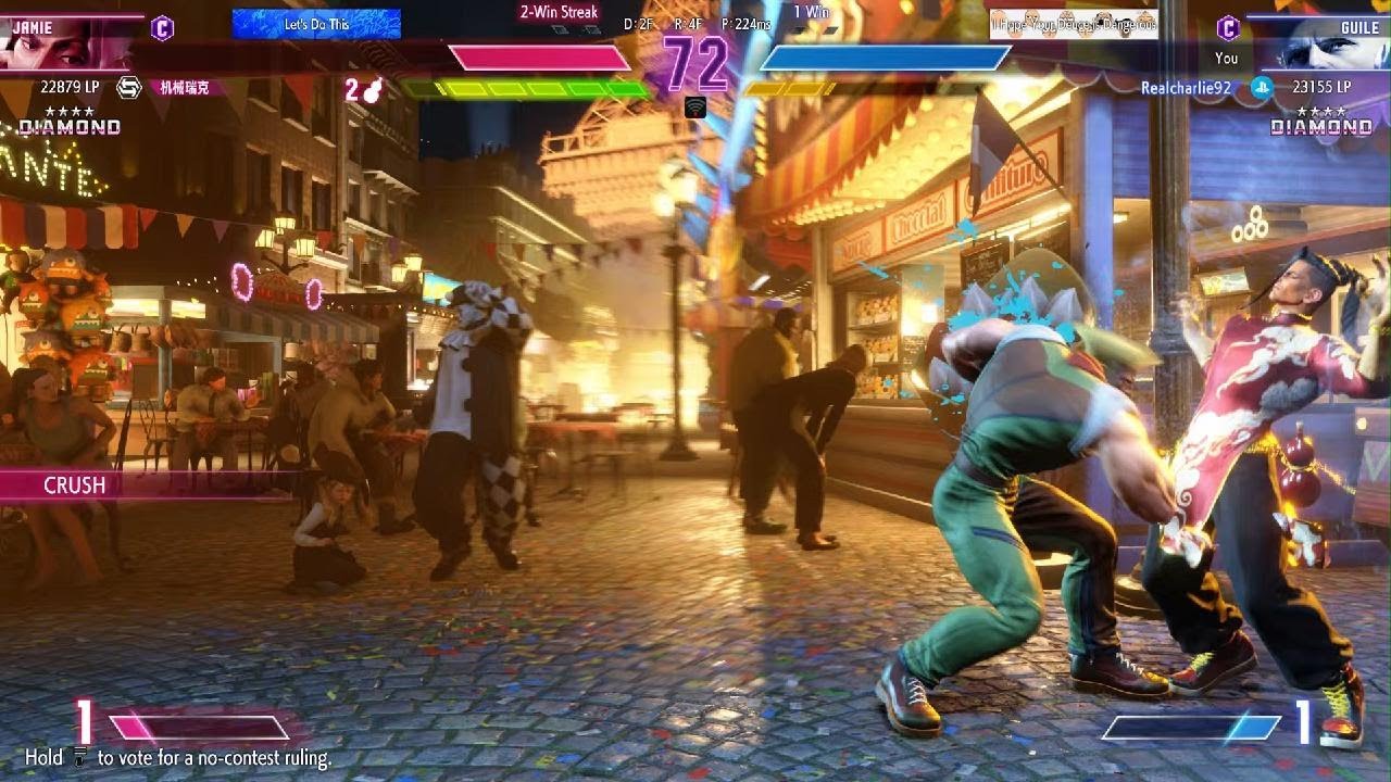 Street Fighter 6 guile vs jamie rnkd