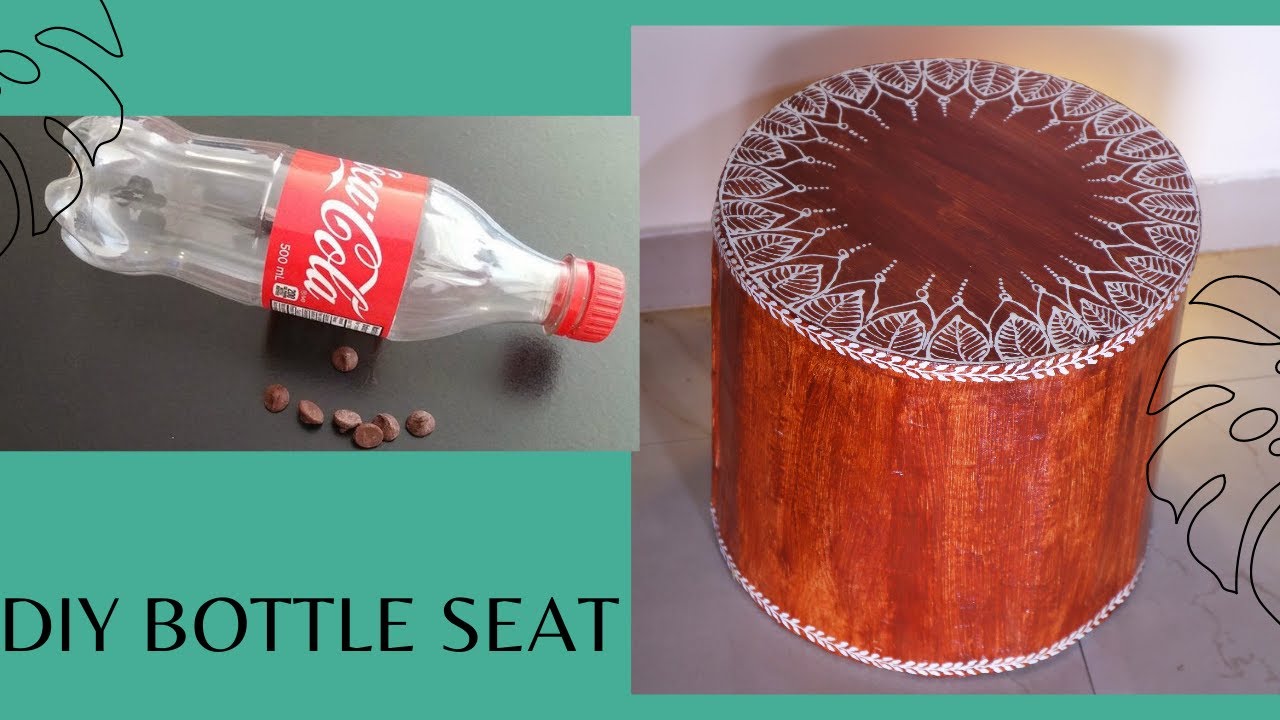 Best out of waste ideas  | Bottle furniture | Diy bottle seat