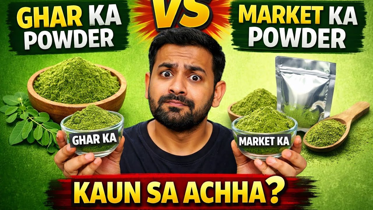 “Moringa Powder Business Idea | गांव से लाखों तक” kama sakte Hai 💰🏠￼