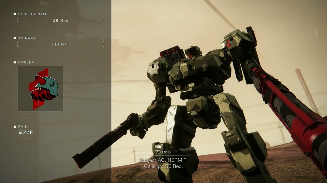 ARMORED CORE 6 Gameplay | Arena: 27/F G6 Red | No Commentary [4K]