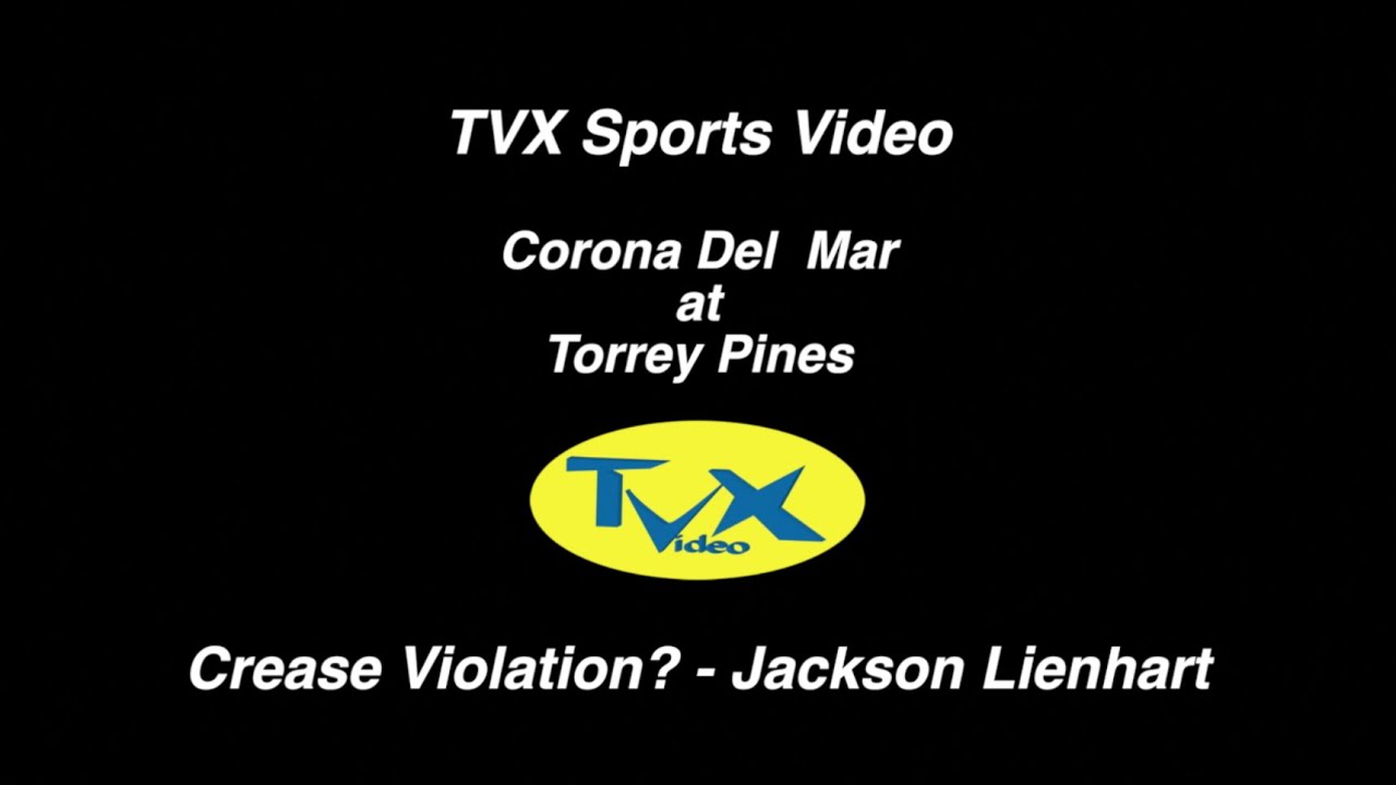 TVX Sports Video-Crease Violation