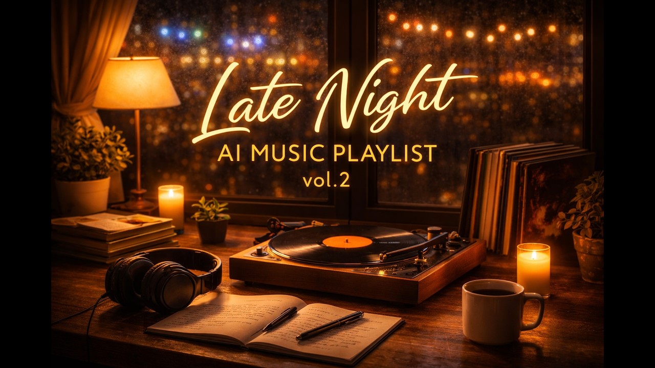 AI Lyrics Music 2 Hours vol.2 | 다양한 장르 Multi-Genre Playlist | 가사 영상