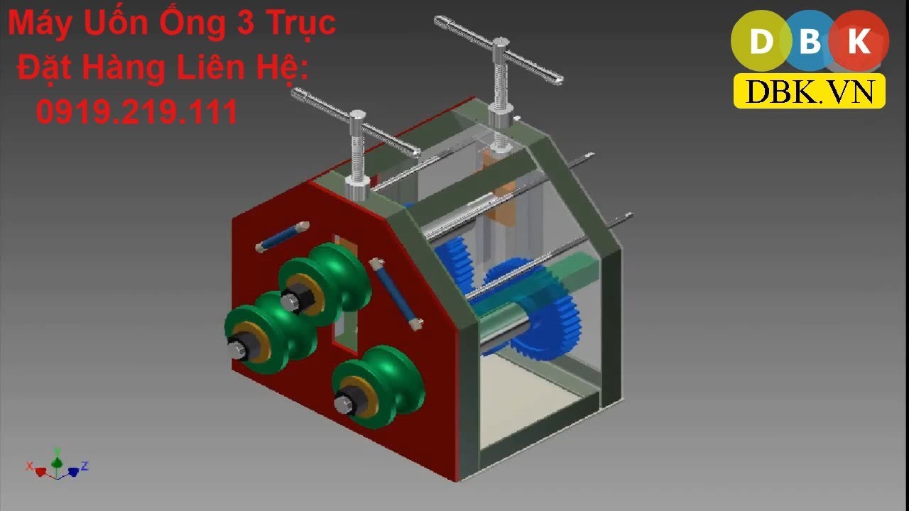 Nguyên Lý Của Máy Uốn Ống 3 Trục