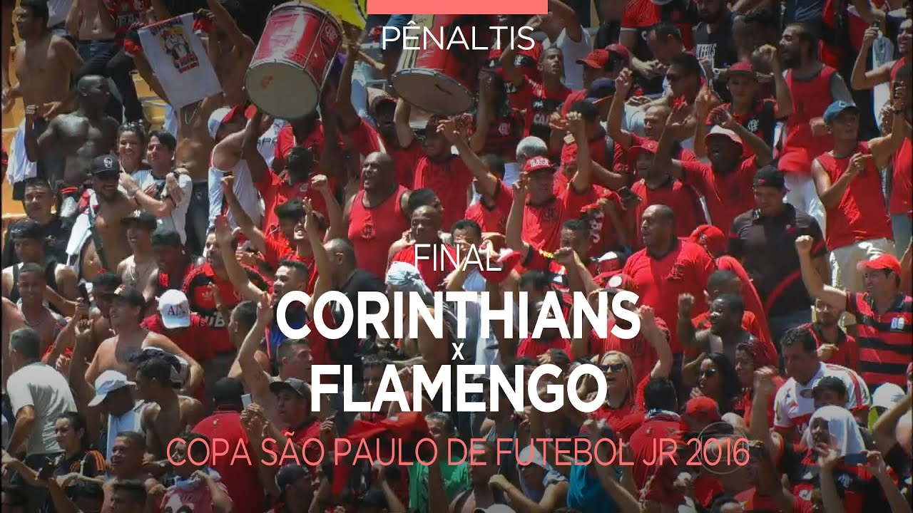 Pênaltis - Corinthians 3 x 4 Flamengo - Copa São Paulo - 25/01/2016