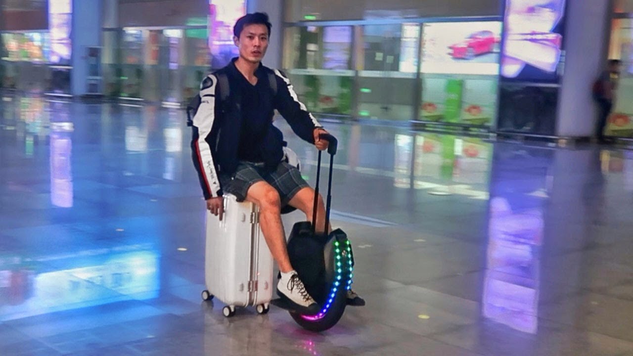 No rule says i cant ride my suitcase!