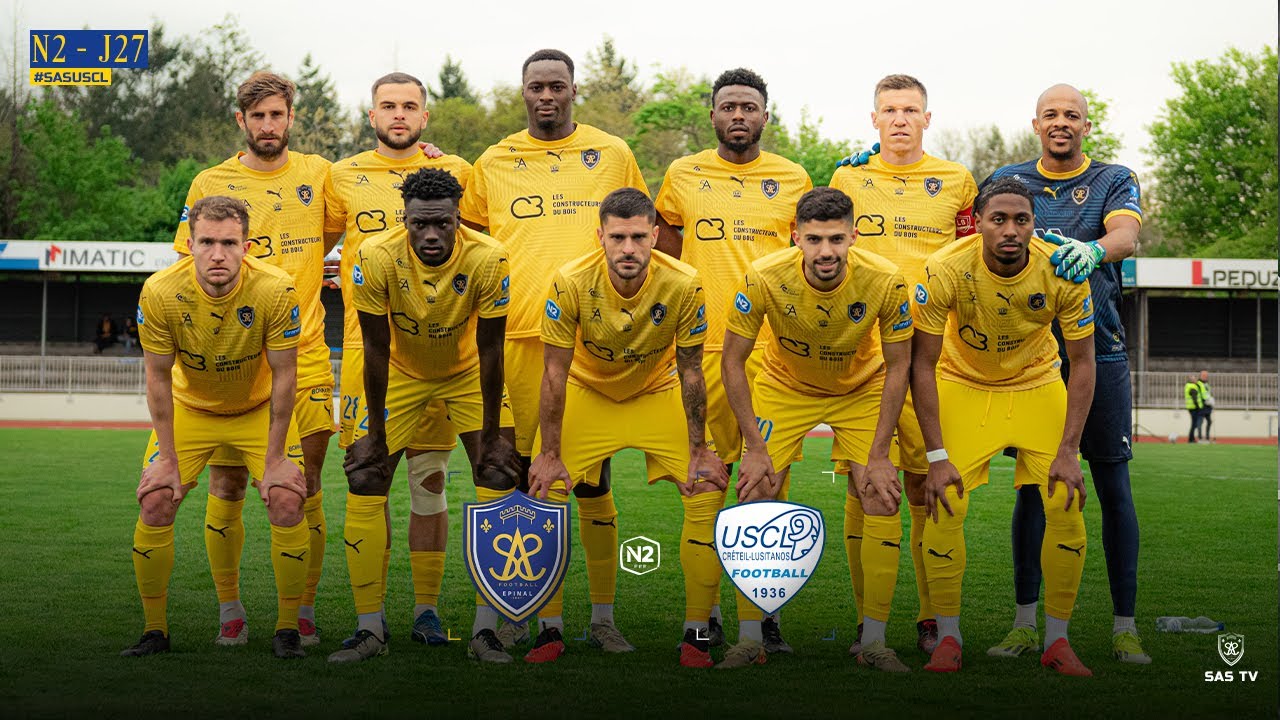 ⚽ Résumé | National 2 - J27 : SAS x USCL (1-1)