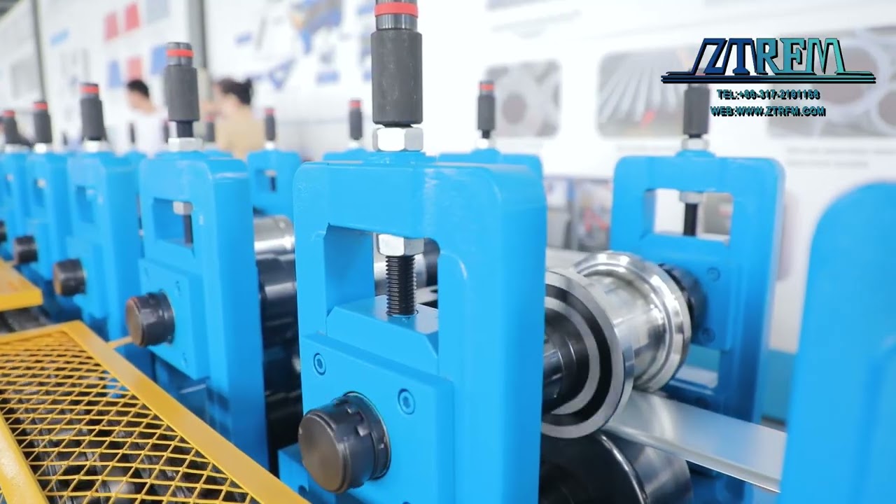 automatic solar panel framing machine unistrut channel roll forming machine slot strut channel machi
