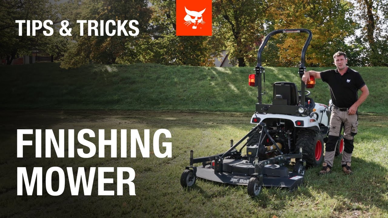Trainers Tips and Tricks &ndash; Bobcat Finishing Mower