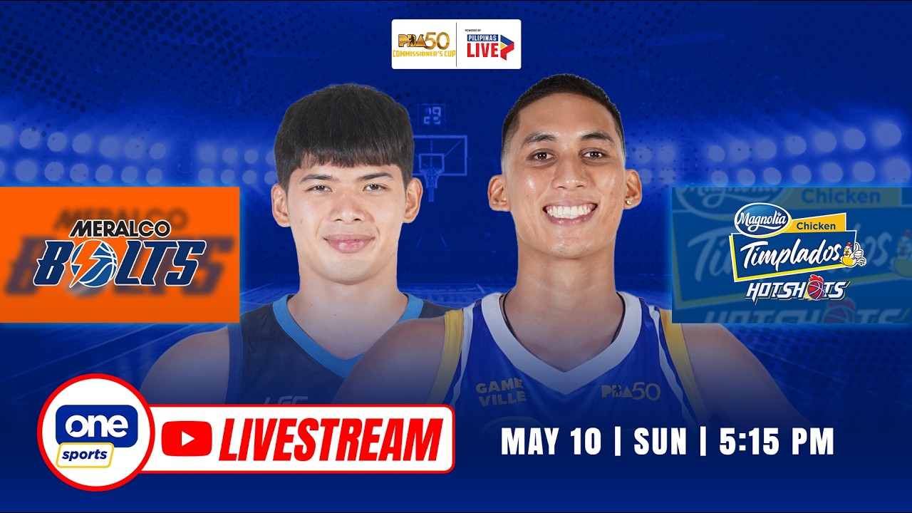 LIVE: MERALCO vs MAGNOLIA | PBA SEASON 50 COMMISSIONER&rsquo;S CUP | MAY 10, 2026