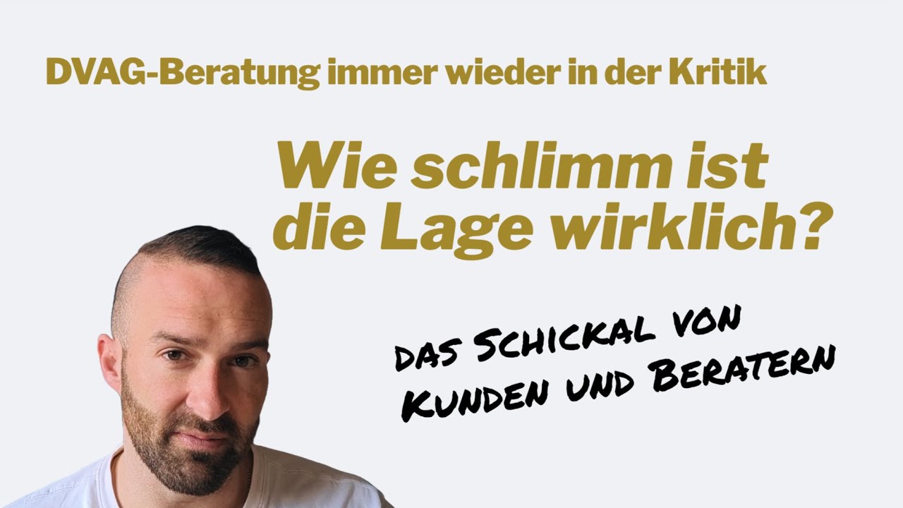 DVAG: Desaster f&uuml;r Kunden und Berater