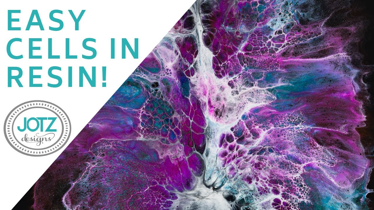 Amazing cells in Epoxy Resin with Hair Dryer | EASY | ProMarine