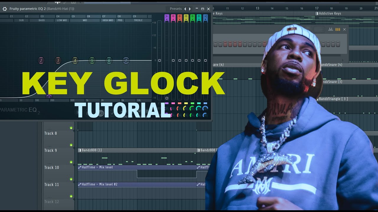 How To Make A Beat For Key Glock 2022 | FL STUDIO TUTORIAL