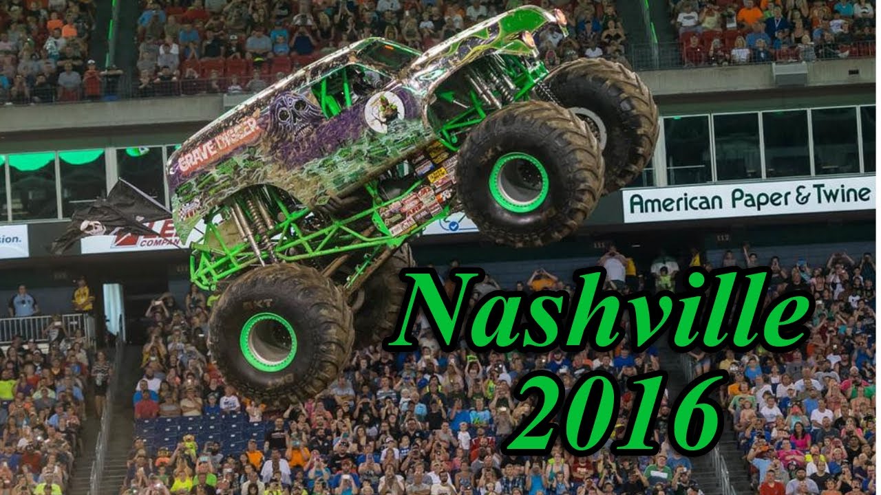 Monster Jam Nashville 2016 Full Freestyle