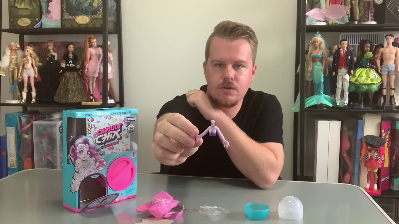 Blue Mermaid Capsule Chix Doll Unboxing